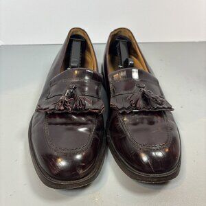 Bostonian Florentine Men's Cordovan Leather Kiltie Tassel Loafers 11 W25198